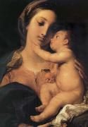 Pompeo Batoni The Madonna and the Nino Sweden oil painting artist